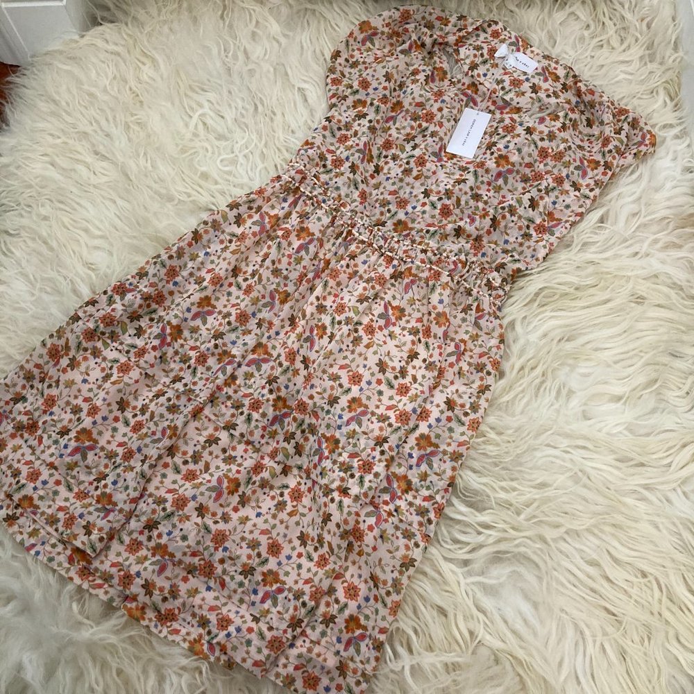 DEREK LAM Floral Print Knee-Length Dress - Picture 2 of 10